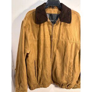 Weather Report by Weatherproof coat M Mens Beige Pockets Hood